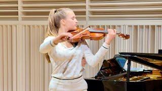 Amazing Performance of 15-Year-Old Karolina Protsenko | Lalo: Symphonie Espagnole - 2nd Movement