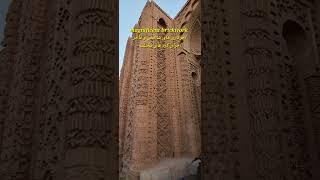 Decorative brickwork, Jorjir Mosque مسجد جورجیر،اصفهان