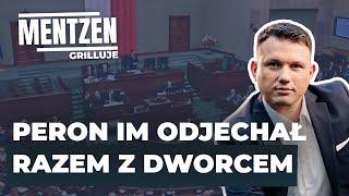 MENTZEN GRILLUJE #39: Peron im odjechał razem z dworcem