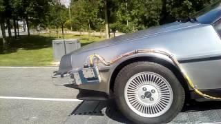 Orginal delorean filmcar back to the future v8
