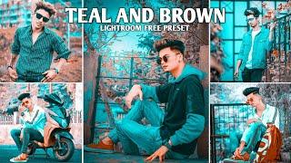 Lightroom Mobile Preset Free DNG || Teal And Brown Lightroom Preset 2021 || Preset Download Free ||