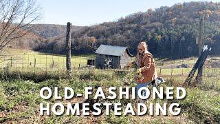 Multi-Generational Homestead Farming | Homemaking | Preparing for Winter | Late Fall Gardening