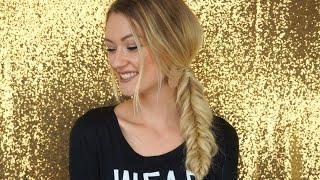 Dutch Fishtail Braid Tutorial ||Makenna Ashley