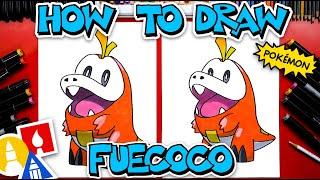 How To Draw Fuecoco Pokemon