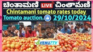 ||Chintamani ||today ||29/10/2024 ||today tomato rates in Chintamani #Venu7tv #today #Chintamani 