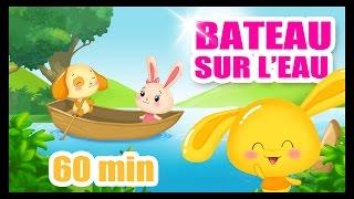 Bateau sur l'eau - 1h de comptines et chansons Titounis pour les enfants