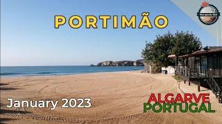 Portimão Vau Beach Street Walk January 2023