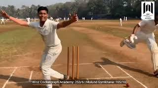 WINZ CRICKETGRAPH ACADEMY VS MULUND GYMKHANA