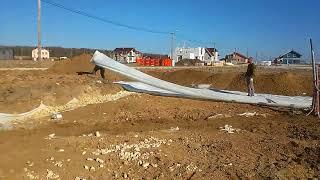 Правила укладки геотекстиля