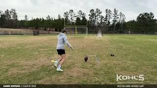 Caiden Stephens - 2025 Columbia Training Camp