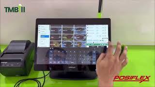 Complete Restaurant Software POS BOX  powered by Posiflex POS and Terminal Printer | TMBill POS BOX