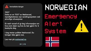 Norwegian Emergency Alert System