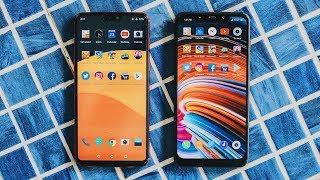 Poco F1 vs OnePlus 6 Speed Test