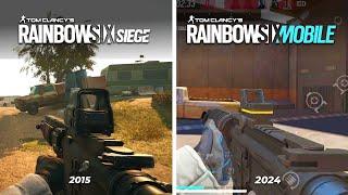 Rainbow Six vs Rainbow Six Mobile - Details and Physics Comparison