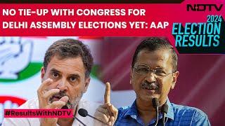 Aam Aadmi Party News | No Tie-Up With Congress For Delhi Assembly Elections Yet: AAP's Gopal Rai