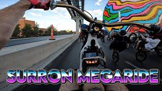 I wrecked a RENTAL surron in VEGAS!! | 200+ BIKES!!