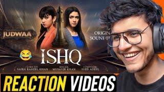 Triggered Insaan REACTION: Judwaa - 𝐎𝐒𝐓  [ Yeh Ishq Bara Bedardi Hai ] -Singer: Musavir Khan-HUM TV