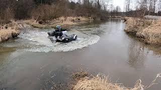 Polaris sportsman 1000 S in action