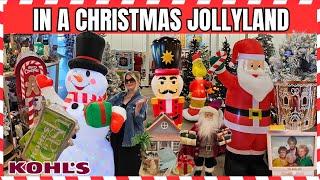 KOHL'S CHRISTMAS 2024 IN STORES NOW | CHRISTMAS IN FULL SWING STORE WALK THRU #kohls