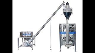 Full automatic high speed 500g 1kg coffee powder auger screw packing machine with auger filler