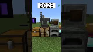 old vs new Minecraft  #shorts #iszz #minecraft #vs #old #new #subscribe