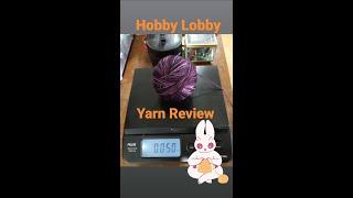 Yarn Review - Hobby Lobby's Hand-Dyed Tonal Sock Yarn