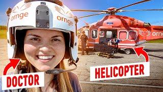 MEDICAL EMERGENCY: Day in the Life of a Doctor Shadowing a FLIGHT PARAMEDIC!