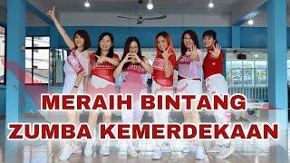 Zumba || Meraih Bintang - Via Vallen || Zumba Kemerdekaan