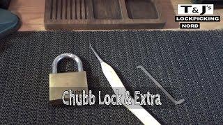 (70) Chubb padlock and a milestone