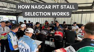 How NASCAR Teams Choose Their Pit Lane Location