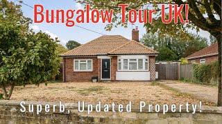 BUNGALOW TOUR UK Updated Property! For Sale £290,000 Watton, Norfolk - Longsons estate agents.