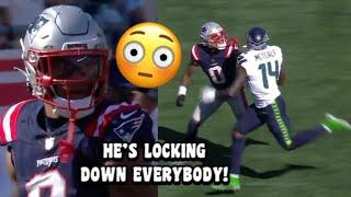 DK Metcalf Vs Christian Gonzalez  (WR Vs CB) Seahawks Vs Patriots 2024 highlights