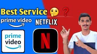 Netflix vs Amazon Prime Video SABSE BEST KONSA HAI? | Netflix VS Amazon Prime