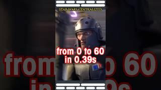 The fastest character in Star Wars history