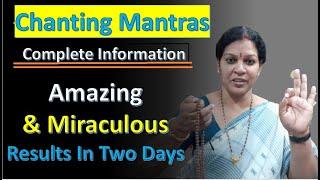 "Right Way To Chant Mantras " - Complete Guidelines For Amazing & Miraculous Results In Just 2 Days