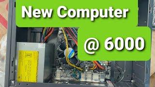 Budget pc build in RS 6000 | With SSD NEW | 1-year Warranty |All India-COD #pc_build #2022 #budgetpc