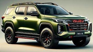 2025 Isuzu MU-X Officially Revealed - The hybrid SUV you've been waiting for!