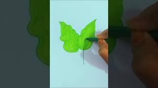 Easy Drawing Ideas || Plant  || #satisfying #art #shorts #youtubeshorts