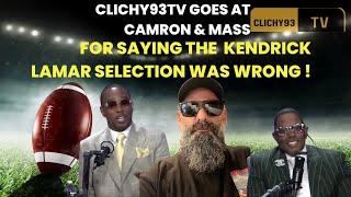 CLICHY93 TV reacts to Camron & Mase Saying Kendrick Lamar was a Jay z Call for the Super Bowl show