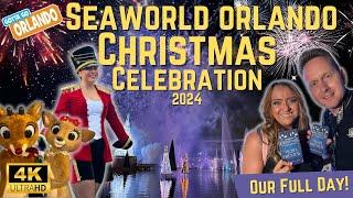 Orlando's BEST Holiday event Revealed | SeaWorld's Christmas Celebration 2024