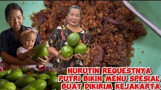 KANGEN MASAKAN EMAK‼️NURUTIN REQUESTNYA PUTRI BIKIN MENU SPESIAL BUAT DIKIRIM KEJAKARTA