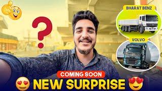 New Surprise  Coming Soon | Who is the best Bharatbenz Or Volvo  Jannat Ko Workshop le jana pda