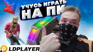 DOVASKA УЧИТСЯ ИГРАТЬ С ПК LDplayer free fire