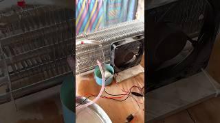 How to Make a Homemade Air Conditioner using Peltier Module| DIY AC Tutorial #shorts