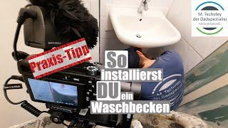 Waschbecken installieren in 90 Sekunden - so funktioniert's