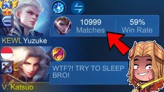 I MET 10K MATCHES YOUTUBER ALUCARD IN SOLO RANKED GAME!! AND THIS HAPPENED.. ( must watch! )