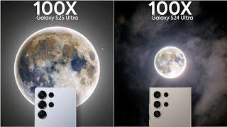 Samsung Galaxy S25 Ultra vs Samsung Galaxy S24 Ultra Live Zoom Test Comparison