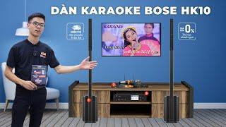 Karaoke Cùng Cặp Loa Bose L1 PRO8, Công Suất Cực Khủng Làm Rung Nhà Bạn