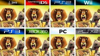 Madagascar 2 (2008) Java vs DS vs PS2 vs Wii vs PS3 vs XBOX 360 vs PC vs PCSX2