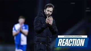 Head Coach reaction | Calderòn on lessons learned against Leyton Orient